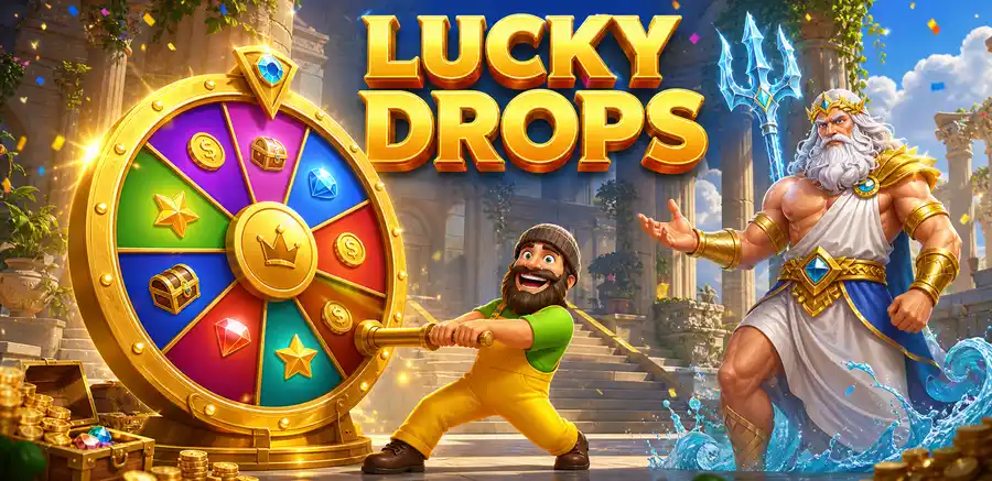 Lucky Drops bonus Vox Casino z kołem nagród